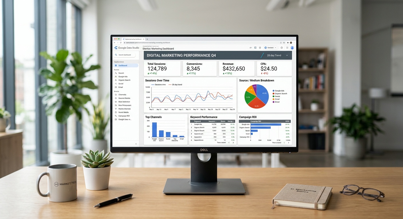 Digital marketing comparison